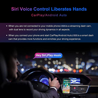 Caméra embarquée ADINKAM 10,26 pouces à double objectif 5G WIFI Carplay Android Auto ADAS 4K UHD 170° grand angle étanche enregistreur vidéo noir