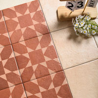Carreaux en céramique 200x200mm, style rétro rustique, pour la décoration des sols et des murs de la cuisine, de la salle de bain, de l'hôtel, de l'hôpital