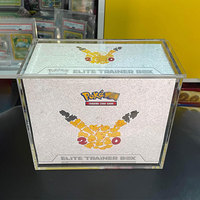 Boîte de présentation en acrylique personnalisée pour Elite Trainer Box Pokémon ETB, Booster Box Ultra Premium Collection, et Acryl ETB Display Case