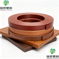 Bande de chant PVC écologique de qualité supérieure, fabriquée directement par l'usine Shandong Mingbang, sur mesure pour la production de meubles de cuisine