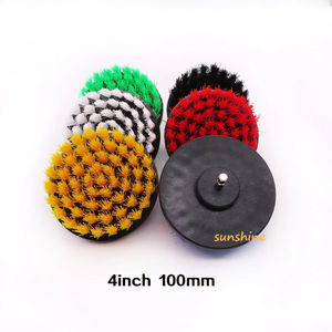 4 pollici potenza di perforazione Scrub spazzola pulita per <span class=keywords><strong>interni</strong></span> in pelle in plastica per <span class=keywords><strong>auto</strong></span> pulizia Power Scrub dettagli <span class=keywords><strong>auto</strong></span> <span class=keywords><strong>lavaggio</strong></span> pneumatici - Product Image 4