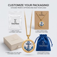 FORTUSYMBOL - Bijoux personnalisés avec symboles porte-bonheur - Designs d'ancres |   Pendentifs porte-bonheur signifiants avec pierre naturelle et service OEM ODM