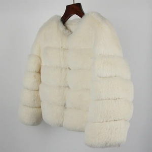 Veste en fourrure vegan durable avec poil dense, flux naturel, <span class=keywords><strong>entretien</strong></span> facile et vingt-neuf nuances élégantes - Product Image 6