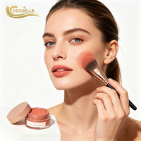 Poudre de blush matifiante à pigments modulables pour les détaillants de produits de beauté, fabricant de cosmétiques en marque blanche OEM, vente en gros