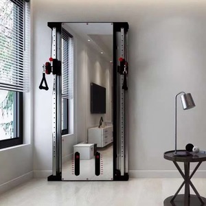 Moq 1 Commercieel Gebruik Krachttrainingskabel Crossover Fitnessapparatuur Aan De Muur Gemonteerde Functionele <span class=keywords><strong>Trainer</strong></span> - Product Image 2