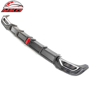 Protector de Parachoques Trasero para Honda Accord Hybrid 2018-2022, Difusor LED con Impresión de Fibra de Carbono, Accesorios para Automóviles - Product Image 3
