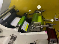 Machine d'impression d'étiquettes flexographiques automatiques multi-couleurs à grande vitesse JR-1461S, imprimante flexographique pour autocollants adhésifs, CE