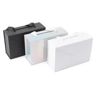Gros carton bleu rose grand papier d'emballage noir blanc mariage fête des mères enfant Ramadan boîte-cadeau de luxe magnétique