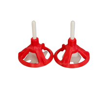 Système de nivellement de carreaux au design moderne 1mm 2mm 3mm en plastique POM, Spin Doctor pour carreaux, pour grossistes