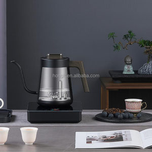 HK-60H0 1.5L cổ ngỗng Ấm đun nước điện 316 thép cà phê nồi hơi, Điều khiển kỹ thuật số tạm thời tự điền không dây cho các thiết bị gia dụng - Product Image 5