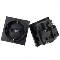 Connecteur industriel en gros d'usine, prise CA 16A Type-E Type-F, prise murale française Schuko UE pour bloc PDU IA