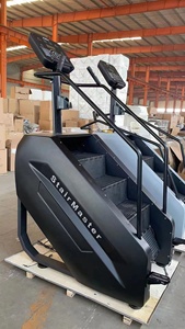 Factory Sales High Quality <strong>Keyboard</strong> Display Stair Machine Cardio Gym Equipment Commercial Gym Stair Climbing Master <strong>Climber</strong> - Product Image 4