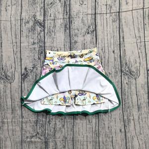 Ensemble de vêtements pour bébé garçon jaune avec croix de Pâques, collection BSSO1717, boutique personnalisée, tenues d'été, vente en gros - Product Image 4