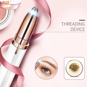 Épilateur sans fil pour épilation du visage Outil de tondeuse à sourcils indolore pour hommes et femmes Épilation du visage et des lèvres - Product Image 3