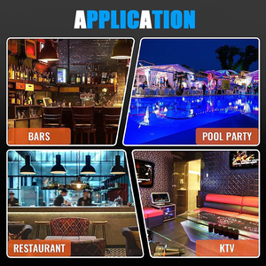 Venta de fábrica Acrílico Lujo LED Iluminación VIP Botella Glorifier Botella Presentador para Night Club - Product Image 6