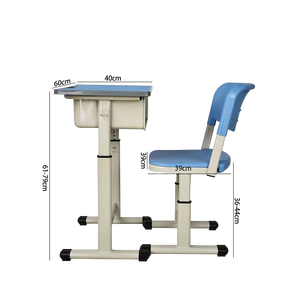 Factory Wholesale School Furniture <strong>Supplier</strong> Adjustable School Furniture <strong>Student</strong> Desk and Chair Set - Product Image 5