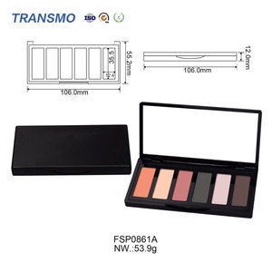Empty Powder <b>Box</b> Empty Empty Blush <b>Container</b> Custom Plastic Face Powder <b>Container</b> <b>Box</b> for Eyeshadow - Product Image 2