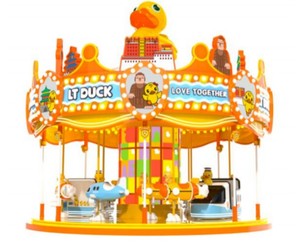 Parco Giochi all'Aperto a Tema Paperella, Area Giochi Personalizzata per Bambini per Centri Commerciali, Piazze ed Eventi - Product Image 5