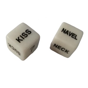 High Quality Plastic Love <strong>Dice</strong> <strong>Set</strong> (2 <strong>Dice</strong> Per <strong>Set</strong>) for Lover Game - Product Image 1