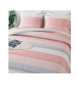 Couette en microfibre de qualité supérieure, ultra douce et respirante, avec rembourrage en fibres de polyester pour lit king size. - Product Image 3