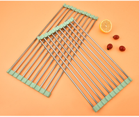 Égouttoir pour évier de cuisine - Support durable, portable et étanche pour vaisselle et bols