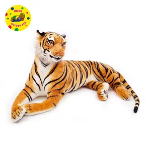 Tigre Lifelike Brinquedos Gigante Grande Tigre De Pelúcia Animais Da Selva Sibéria Tigre Brinquedo De Pelúcia