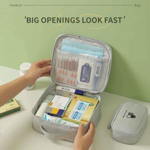 Nueva Bolsa de Medicamentos Portátil para Viajes al Aire Libre, Bolsa de Primeros Auxilios, Bolsa Organizadora de Medicamentos de Emergencia - Product Image 5