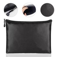 Bolsa de documentos personalizada a prueba de fuego, funda de silicona con revestimiento, resistente al fuego, Extra grande, para limar dinero, A4