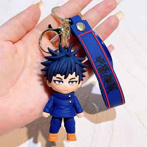Offre Spéciale – Porte-clés mousqueton 3D en plastique de 8 cm, motif anime japonais Jujutsu Kaisen, créatif, léger, tendance, cadeau d'anniversaire, pour voiture - Product Image 6