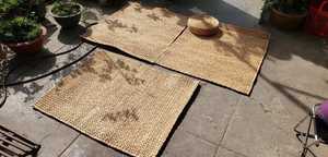 Durable Water Hyacinth <b>Table</b> <b>Runner</b> Heat Resistant Woven Straw Mat Eco Friendly Natural Fiber <b>Runner</b> for <b>Dining</b> Room and Bedroom - Product Image 6