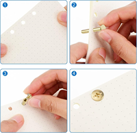 Vis Chicago M4 M5 en laiton, rivets de fond de sac et de ceinture, rivets à vis pour artisanat du cuir, pièces DIY faites à la main
