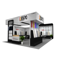 Stand d'exposition modulaire et réutilisable à montage rapide en 30 minutes, à vendre