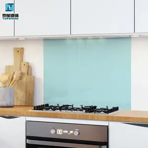 Kitchen Splash back Color Back Painted Tischplatte Glas, Küchen arbeits platte Glas