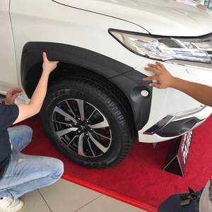 Custom Fender Flares ABS <b>Plastic</b> Black Color Slim Style <b>Wheel</b> Fender for TOYOTA / NISSAN / ISUZU - Product Image 2