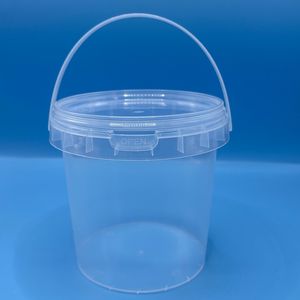 Baldes plásticos da alimento-categoria transparentes multi-funcionais de alta qualidade, vários tamanhos, e produtos plásticos customizáveis - Product Image 6