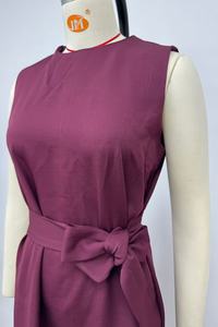 Dropshipping Shopify Plus Size Womens Sleeveless Crew Neck Maxi <b>Dress</b> Solid Color Casual <b>Loose</b> Fit Summer Long - Product Image 6