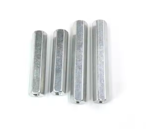 Columna Hexagonal M3M4 Personalizada con Doble Tuerca Integrada de Aluminio Pulido No Estándar, de Fábrica de Metales China - Product Image 4