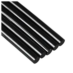 Schwarze Farbe Eva Heißschmelzender Klebestift 7mm-11mm Qualitätsgarantie nachhaltige Wirkung Klebe-Stift Marken