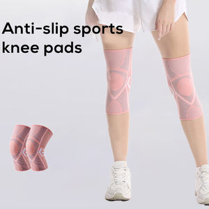 Genouillères de compression fines en nylon colorées, antidérapantes, imperméables et respirantes pour la protection sportive – Idéales pour le printemps – Vente chaude - Product Image 1