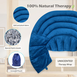 Microwavable <strong>Heated</strong> Neck Wrap Warmer and Shoulder Weighted <strong>Heating</strong> <strong>Pad</strong> <strong>Microwave</strong> for Hot and Cold Compress - Product Image 3