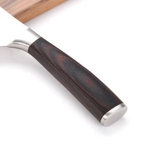 Best-seller Couteau de chef de cuisine allemand en acier damas laser durable de 8 pouces - Product Image 3