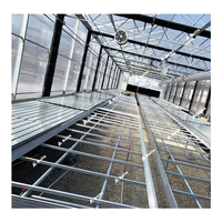 Serre commerciale en polycarbonate HUIFA avec système de privation de lumière Pc Sheet 100% Darkness Blackout Invernaderos Greenhouse