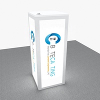 40x40cm Aluminium USB Comptoir Stand Portable LED Display Expo Publicité Promotion Tables