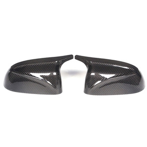 Tùy chỉnh sợi carbon gương chiếu hậu bên ngoài vỏ bên gương bao gồm mũ - Product Image 2