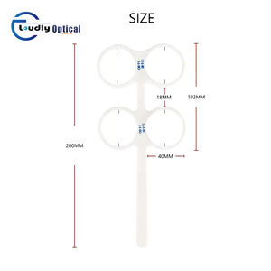 Instrumento óptico de alta calidad, optometría 3/12, probador de potencia de la vista, lente de prisma, aleta, instrumento de Optometría - Product Image 4