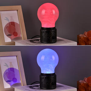 Moderno illumina le tue notti con lampade colorate a movimento liquido luce notturna con grande paralume - Product Image 5