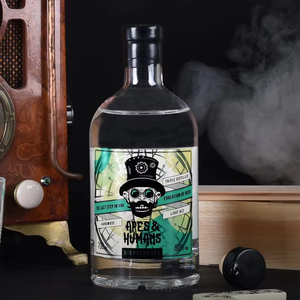 Meilleures ventes de bouteilles en verre rondes personnalisées de 700ml pour vodka Gin Whisky Brandy <span class=keywords><strong>Tequila</strong></span> avec bouchons - Product Image 5