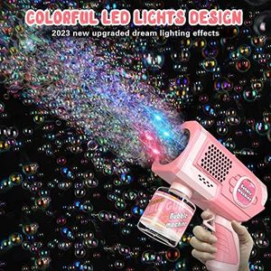 Ept bán buôn ngoài trời mini juguetes 8 lỗ LED Điện Súng Bong Bóng đồ chơi cho trẻ em - Product Image 2