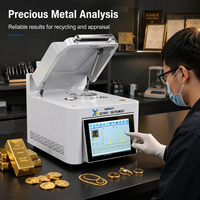 KEY6000 Precious Metal Analyzer Gold Silver X-Ray Fluorescence Tester Touch Screen X-Ray Spectrometer Beijing Origin 1 Year