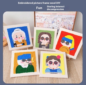 Le <span class=keywords><strong>Classroom</strong></span> DIY arte hecho a mano costura bordado manualidades pinturas de fama mundial punto de cruz pequeño bordado creativo - Product Image 2